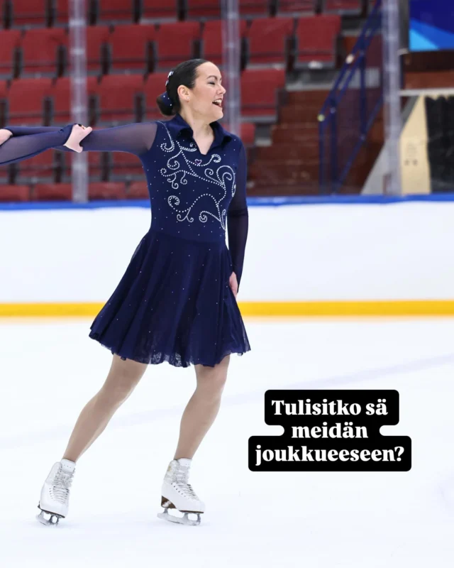 Tule meidän muodostelmaluistelujoukkueeseen! ⛸️✨

Oletko sä aloittanut aikuisena taitoluistelun ja harkinnut, josko siirtyisit yksinluistelusta muodostelmaluisteluun? Tai mietitkö paluuta lapsuudesta tutun lajin pariin?

Tuu mun ja muiden demejen olkapääkaveriksi! 💗 

Testijäät järjestetään nyt sunnuntaina 22. maaliskuuta Kivikon jäähallilla kello 16.15-17.15. Lisätiedot ja ilmoittautumiset valmentajallemme Reijalle: reija.vesamaki@hl.fi

Ollaan sekajoukkue, joten jengiin ovat tervetulleita kaikki sukupuolet. Kilpaillaan aikuisten sarjassa, ja treenataan kerran viikossa sekä oheisissa että jäällä, minkä päälle tulevat sitten tietty kisat, kisaharkat sekä muutamat extrajäät sekä leirit.

Voit käydä kurkkimassa meidän menoa täällä: @cremedementshl. Seuran jutut löydät täältä: @helsinginluistelijat 

#hlperhe #aikuisluistelu #muodostelmaluistelu

📸 @sj.p.h.o.t.o.s