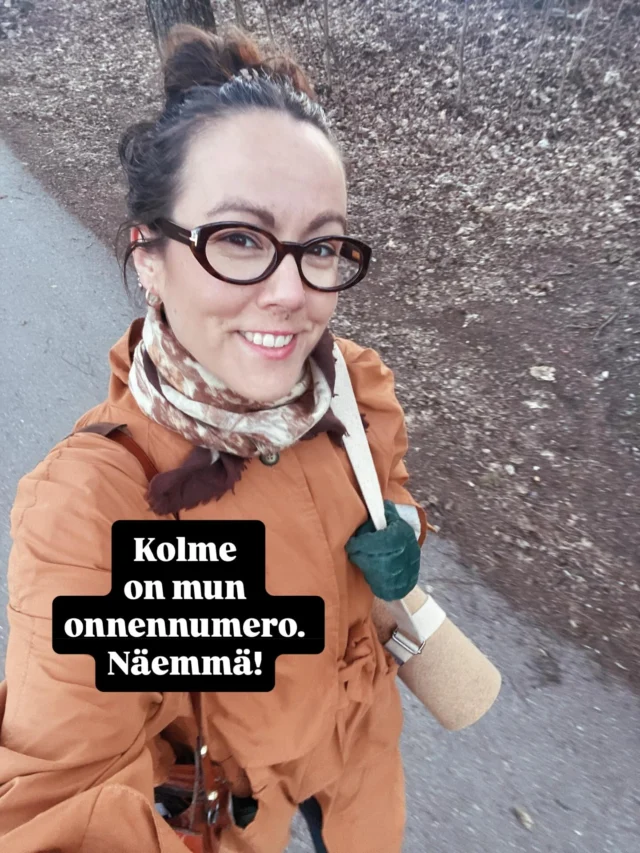 Onneksi en valinnut numeroksi vaikka ysiä tai kahtakymmentä (mutta tee sä niin, jos on tarpeen) ✨